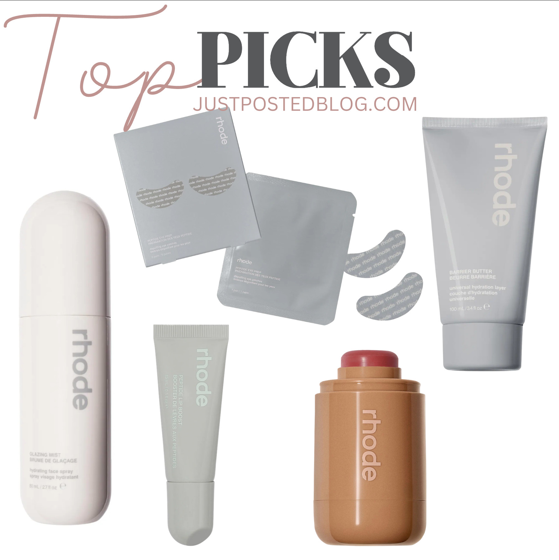 Rhode is NEVER on sale, and it is right now, for the Sephora sale!! Stuff is selling out quick, so get it before it's gone!! Use code SPRINGSALE!! 

 