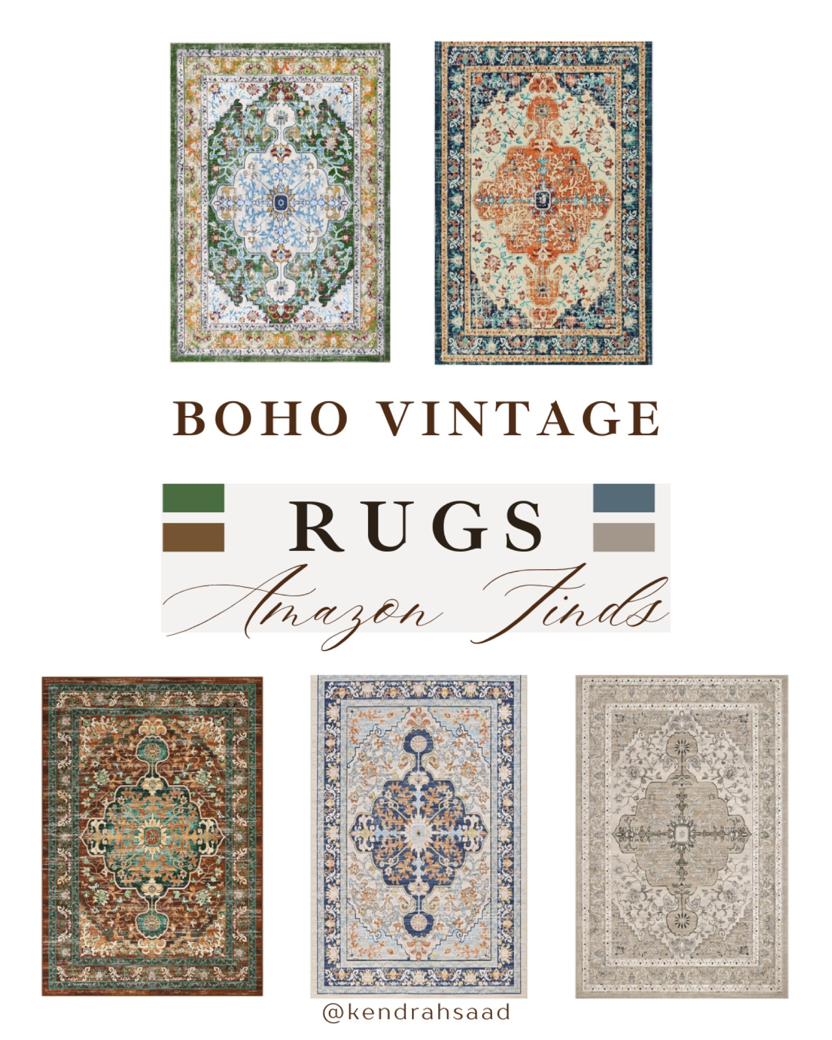 It’s time for a home refresher! The easiest way to get a big change is with a statement area rug! And what better time to start than now with a huge discount of 50% off using my coupon code: 509GAMCP 
Valid Jan 21- Feb 10th 2025
#bohohome #homedecor #arearug 

#LTKHome #LTKSaleAlert #LTKFindsUnder50