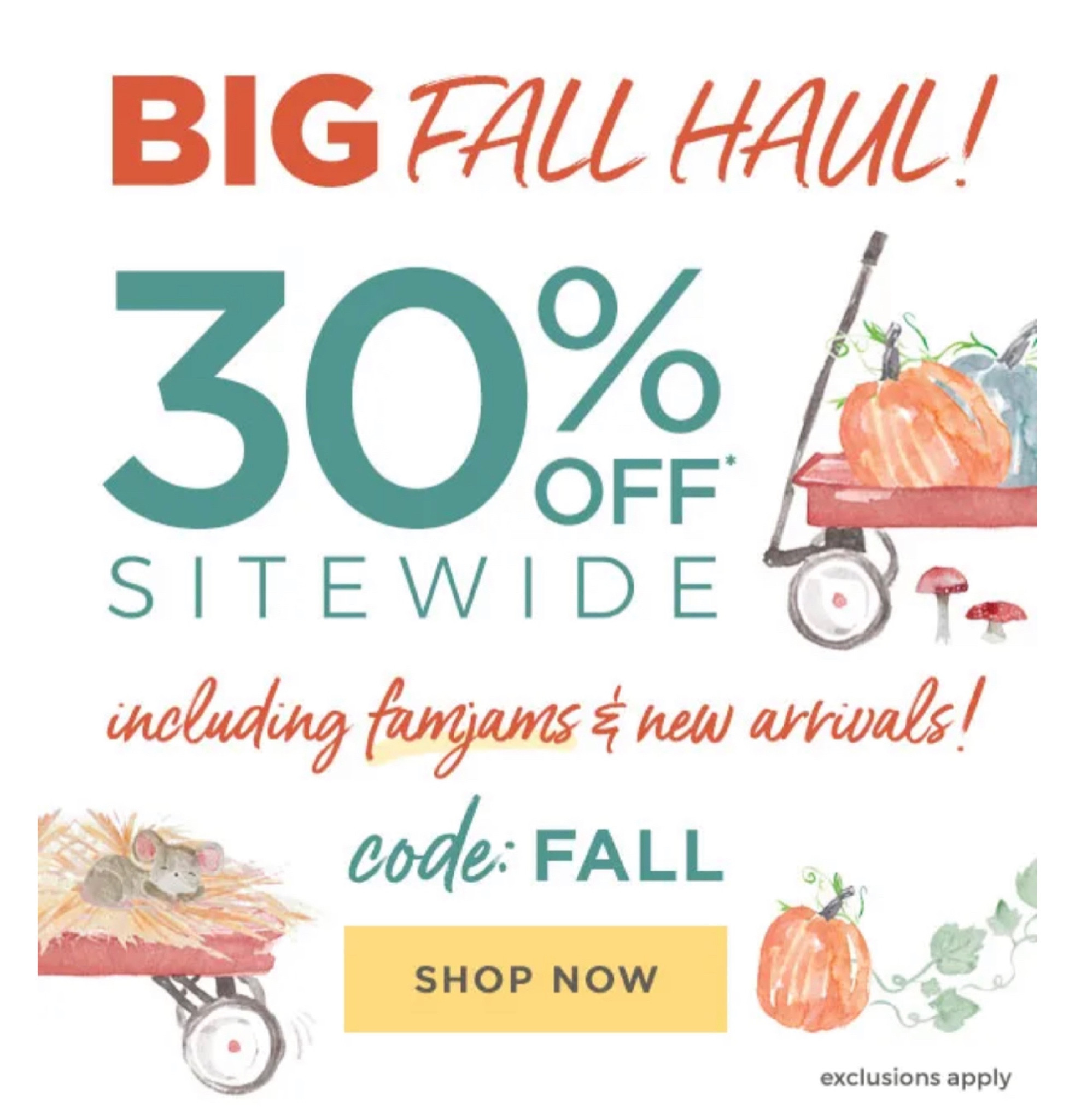 Burt's Bees Big Fall Haul use code: Fall for 30% and yep...it included holiday!!! 

#LTKSeasonal #LTKfamily #LTKGiftGuide