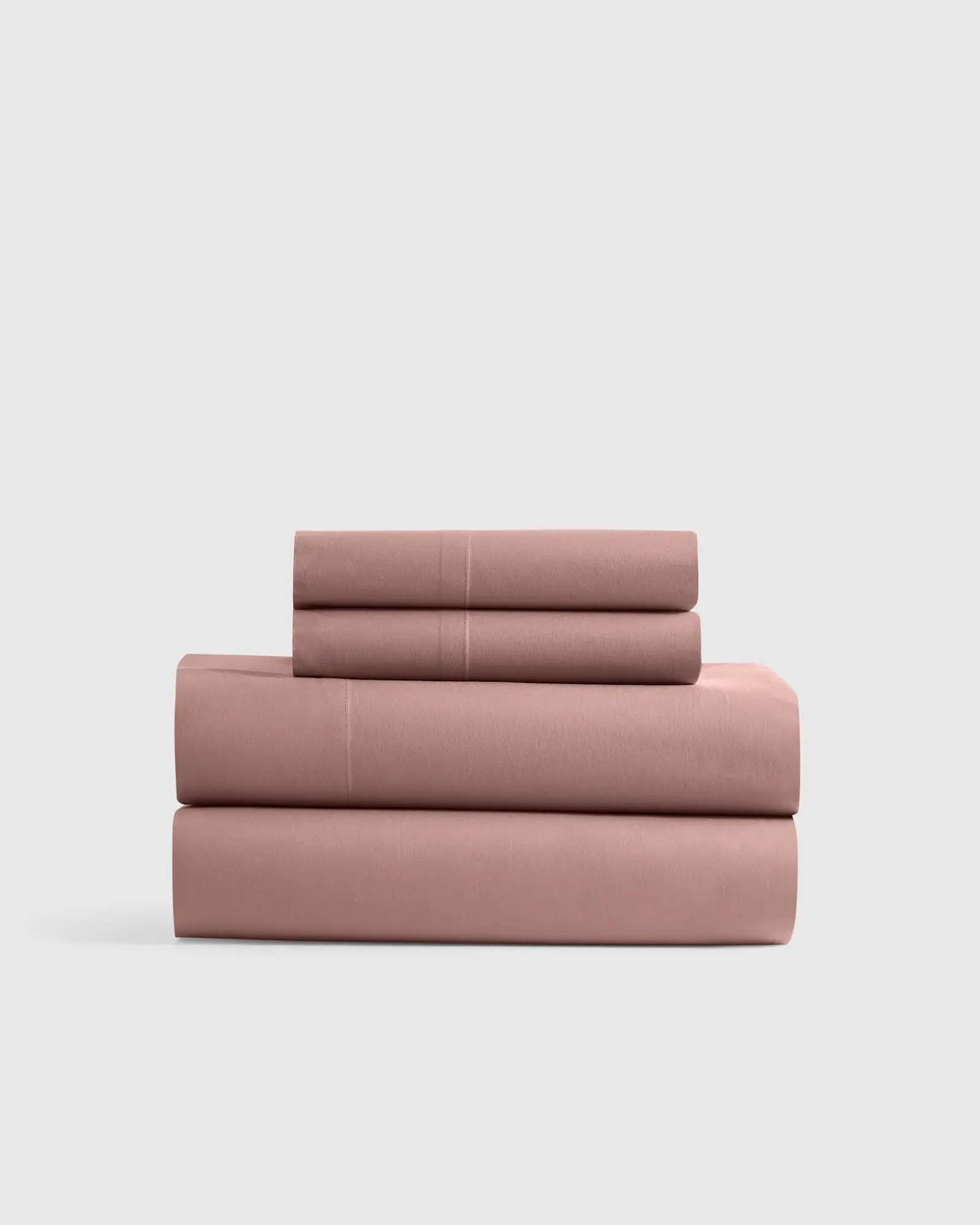 Classic Organic Percale Sheet Set in Fig | Quince