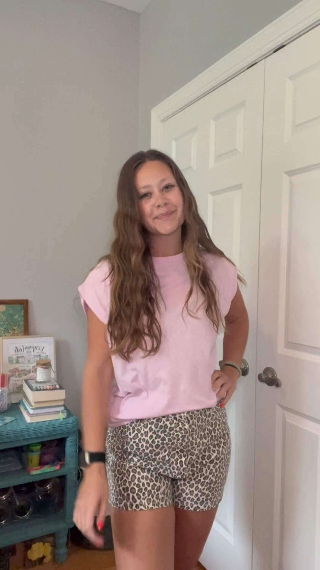 Nuuds muscle tee (size small) and Pink Lily leopard denim shorts (size small) 

#LTKFindsUnder50 #LTKStyleTip #LTKSeasonal