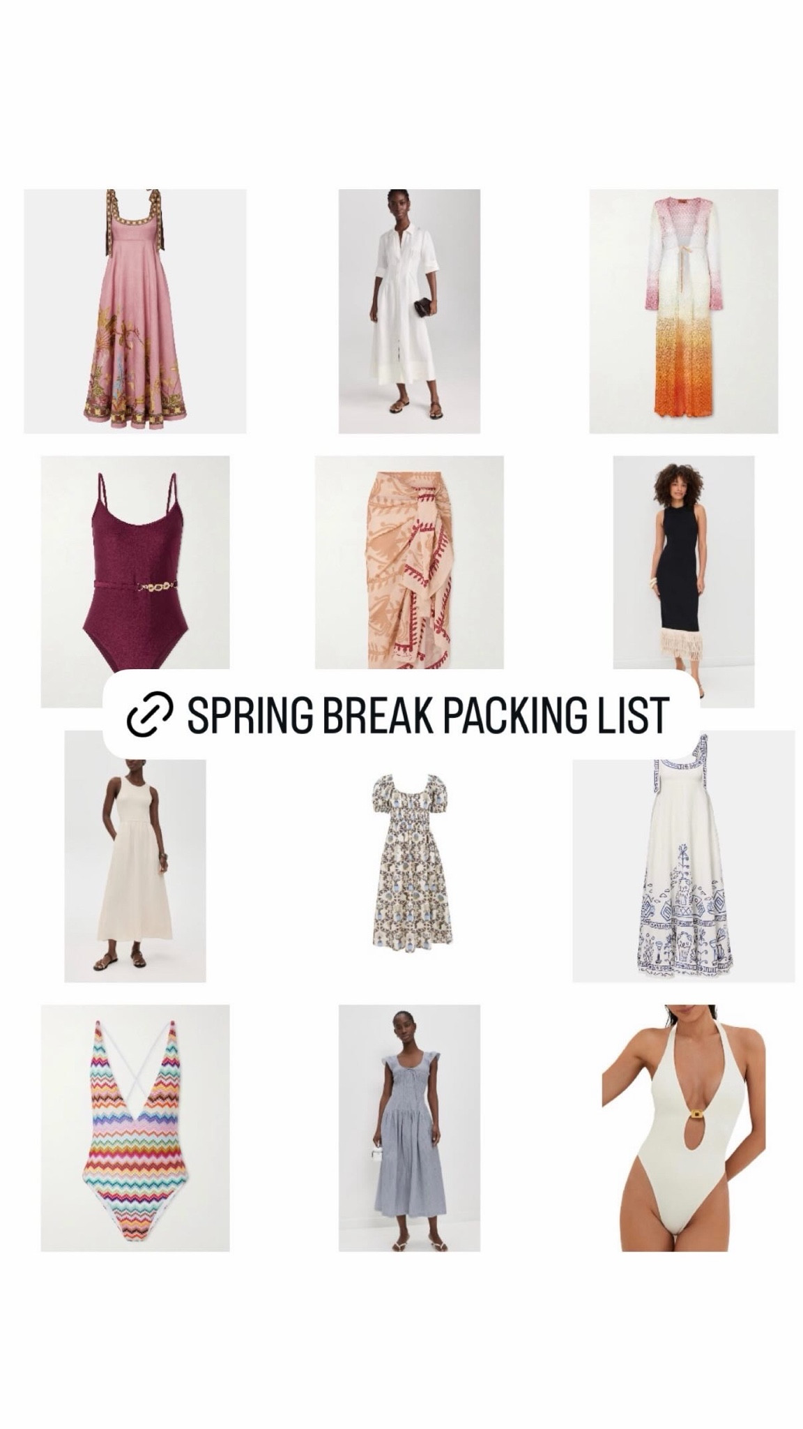 Spring packing, spring break, vacation outfits. 

#LTKSeasonal #LTKTravel #LTKSwim