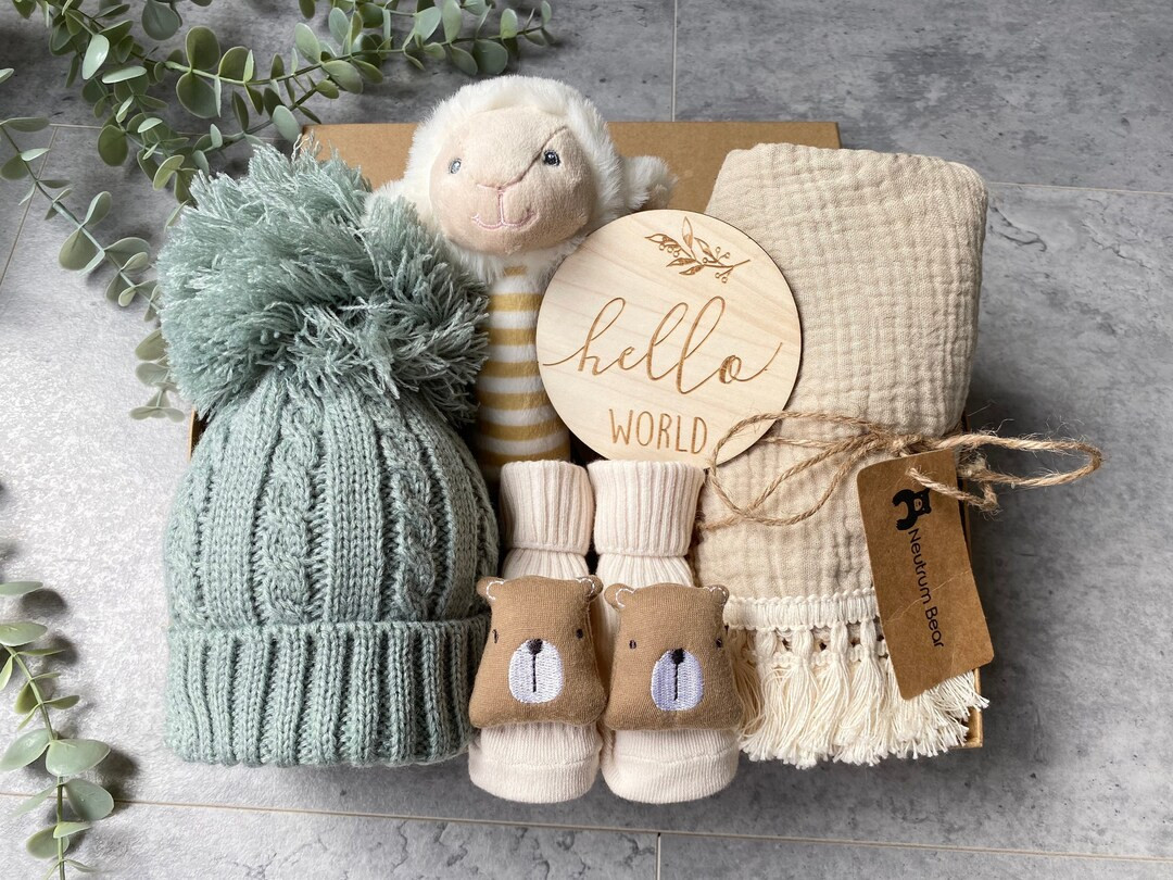 Newborn Gift Set Baby Boy and Girl Gift Baby Gift Box for - Etsy | Etsy (US)