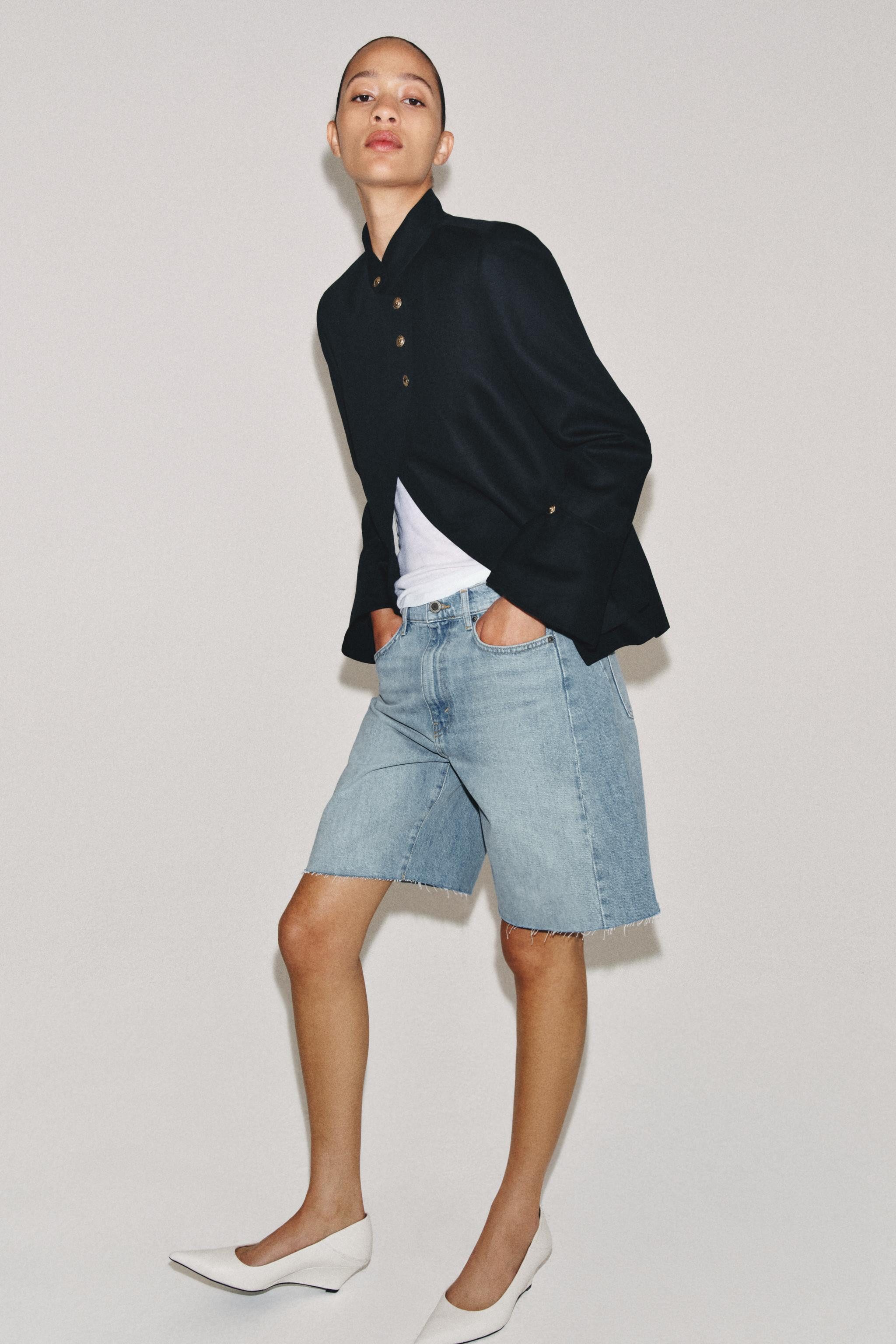 ZW COLLECTION LINEN BLEND BLAZER | Zara US
