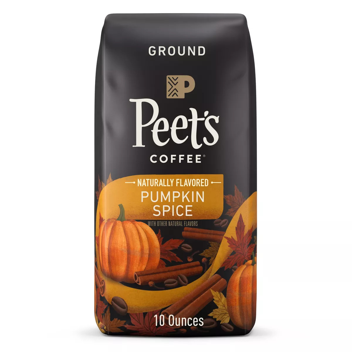 Peet's Coffee Pumpkin Spice Light Roast Ground Coffee - 10oz | Target