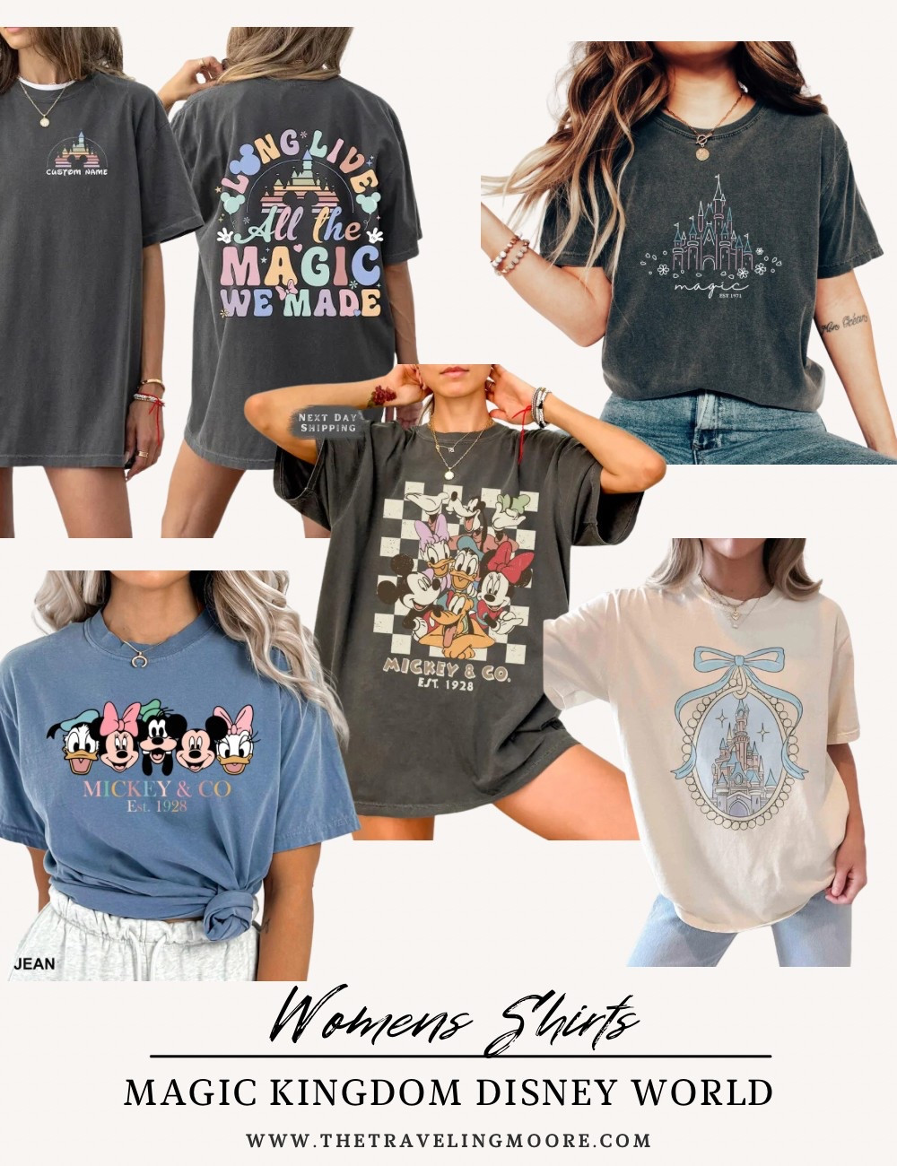 What to wear to Disney World for women, women’s shirts for a Disney vacation 

#LTKTravel