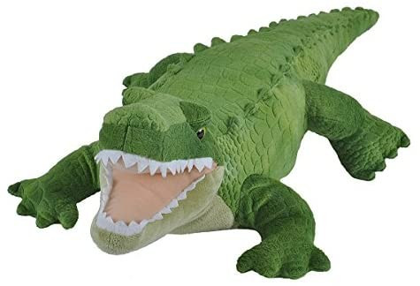 Wild Republic Green Alligator Plush, Stuffed Animal, Plush Toy, Gifts For Kids, Cuddlekins, 23" | Amazon (US)
