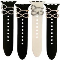 Apple Watch Band Key/Infinity Charm 22mm Watchband Set/Bling Case | Etsy (US)