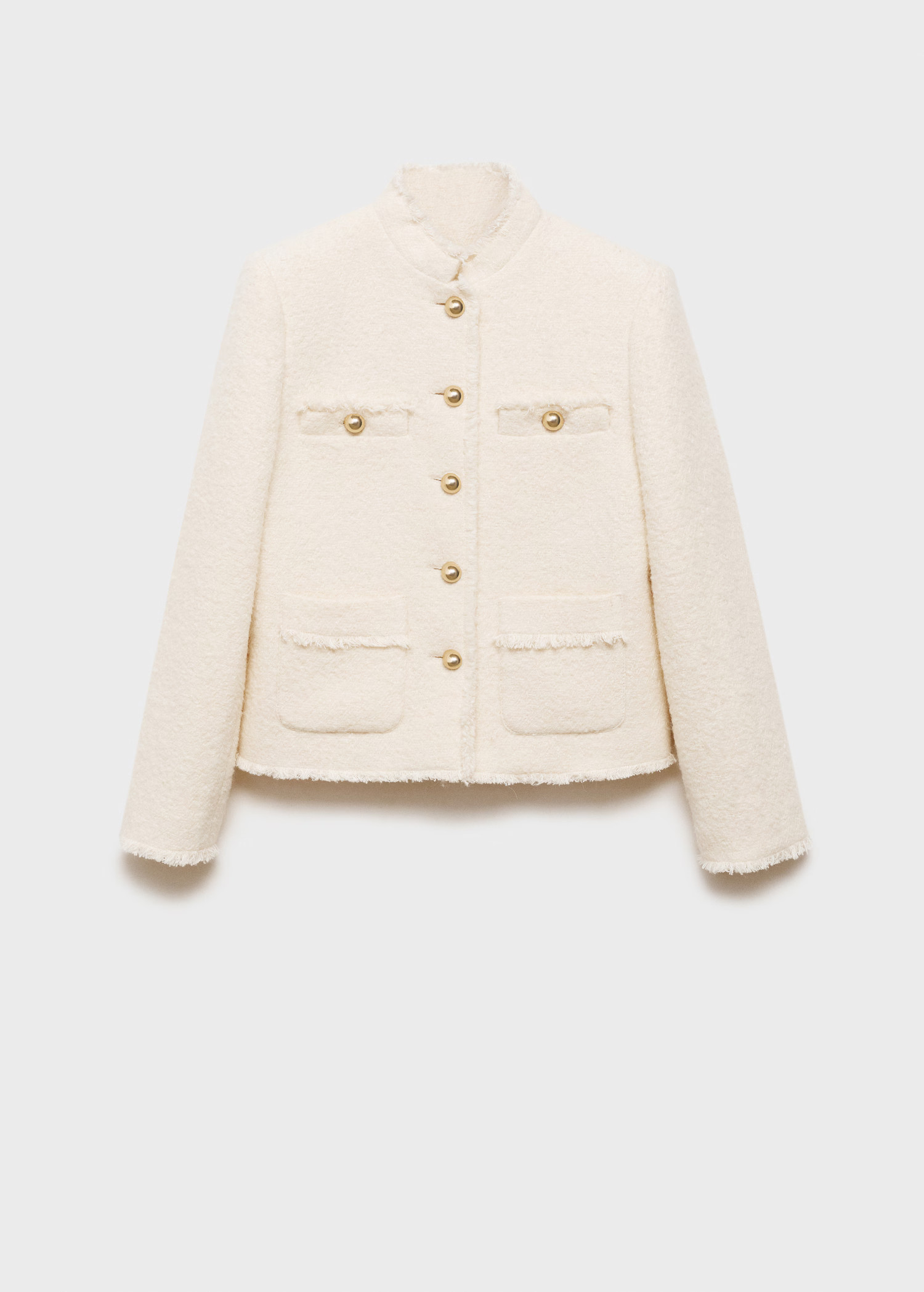 Pocket tweed jacket - Women | MANGO USA | Mango (US/MX/AU)