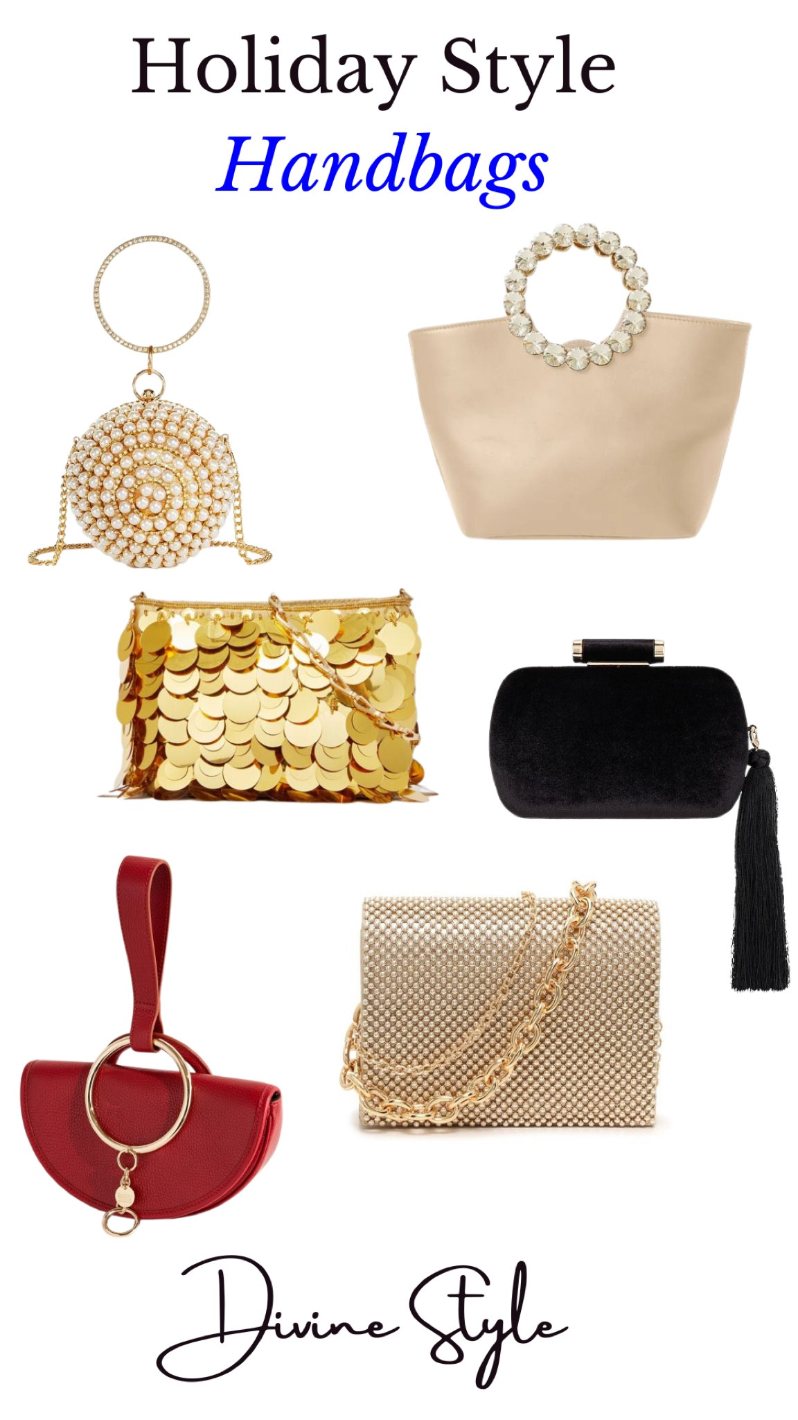 Carry yourself in style with these holiday handbags. Make a statement this holiday season carrying a great handbag. 

#LTKGiftGuide #LTKSeasonal #LTKHoliday