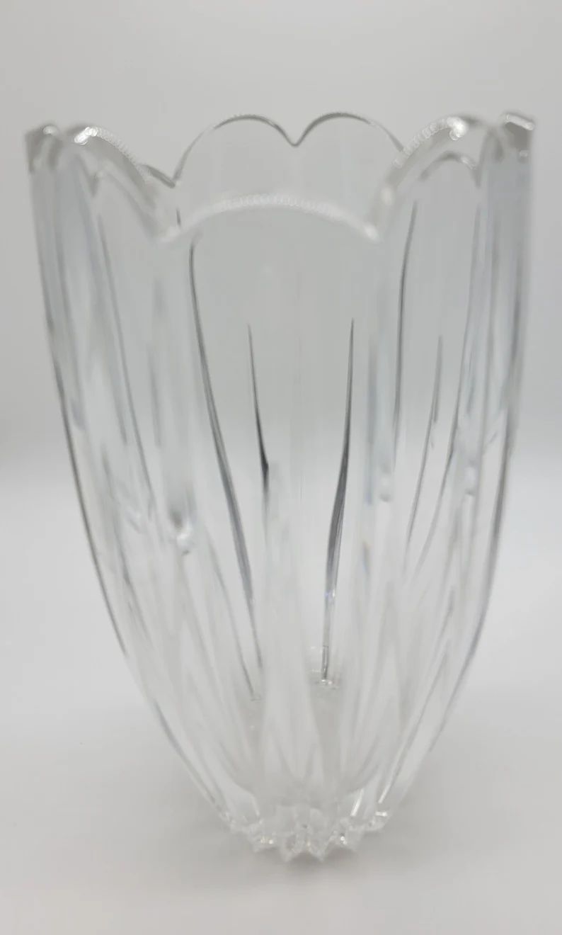 Beautiful Mikasa Icicles Crystal Vase | Etsy | Etsy (US)