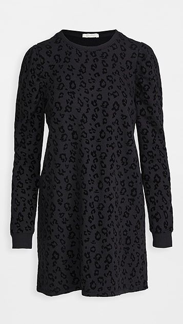 Leopard Puff Sleeve Dress | Shopbop