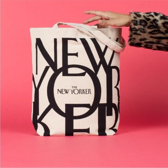 NWOT The New Yorker Canvas Tote Bag | Poshmark