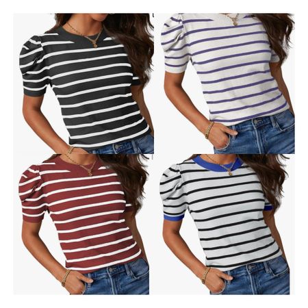 Striped tshirt on sale $20

#LTKStyleTip #LTKOver40 #LTKFindsUnder50
