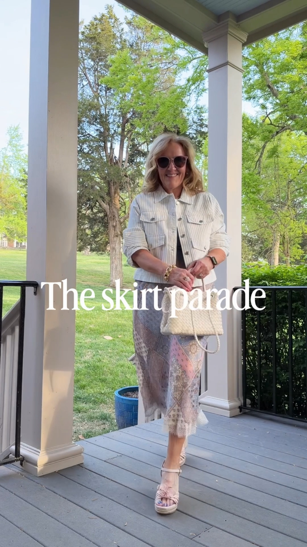 Loft skirts so many ways to wear them with the trending lace trim! To work, for casual everyday, for lunch, for showers. I life skirts because of the endless possibilities. 
Wearing a medium petite in the skirt. 
Medium in the tops sweaters and jackets. 
I’ll link as much as I can! Some items will be in separate LTK posts  

#LTKSaleAlert #LTKOver40 #LTKMothersDay