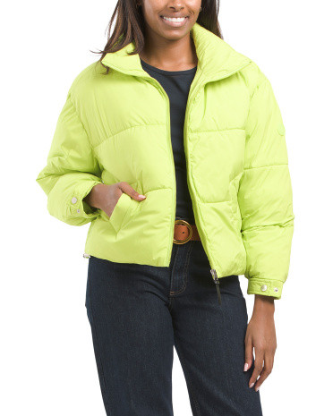 Stand Collar Super Puff Puffer Coat | TJ Maxx