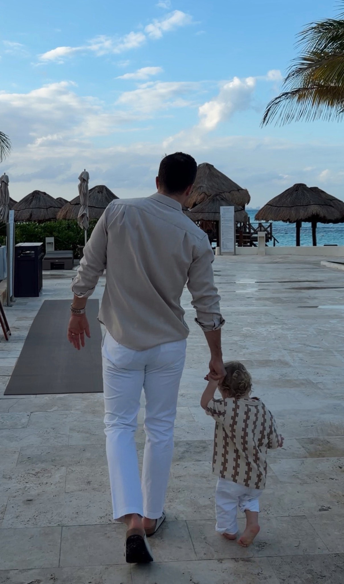 Vacation outfits one year old and dad 
His original top is Zara but linking similar 
Pants are the children’s place available on Amazon 
Husbands outfit is Amazon 

#LTKBaby #LTKTravel #LTKKids