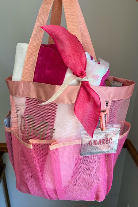 DIY Gift Idea Pool Party Beach Birthday Barbie Chelsea Kids Toddler Adult Mesh Beach Bag Custom Personalize Monogram

#LTKGiftGuide #LTKSwim #LTKKids