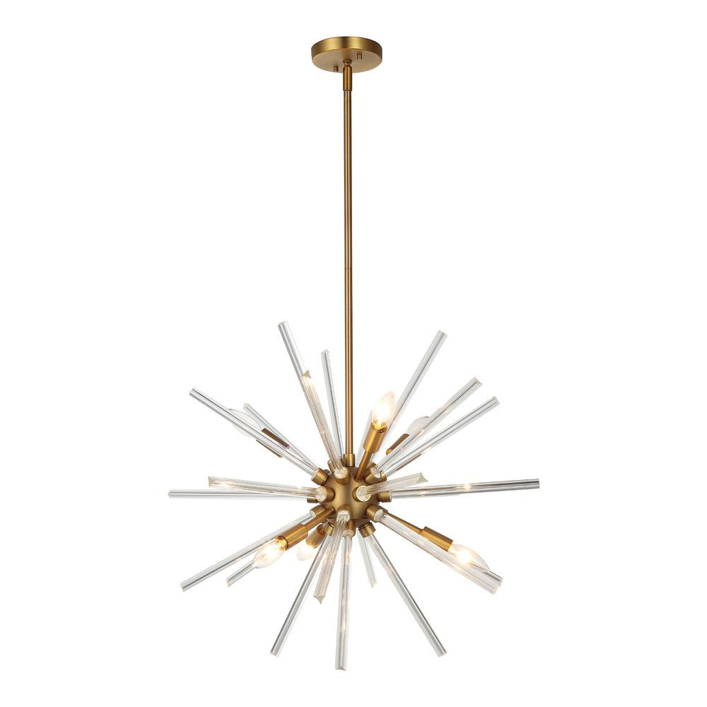 Harbin 6-Light Antique Bronze Chandelier | The Home Depot