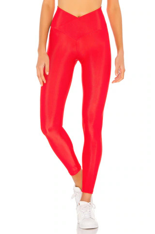 BEACH RIOT Cara Rib Legging in Red from Revolve.com | Revolve Clothing (Global)