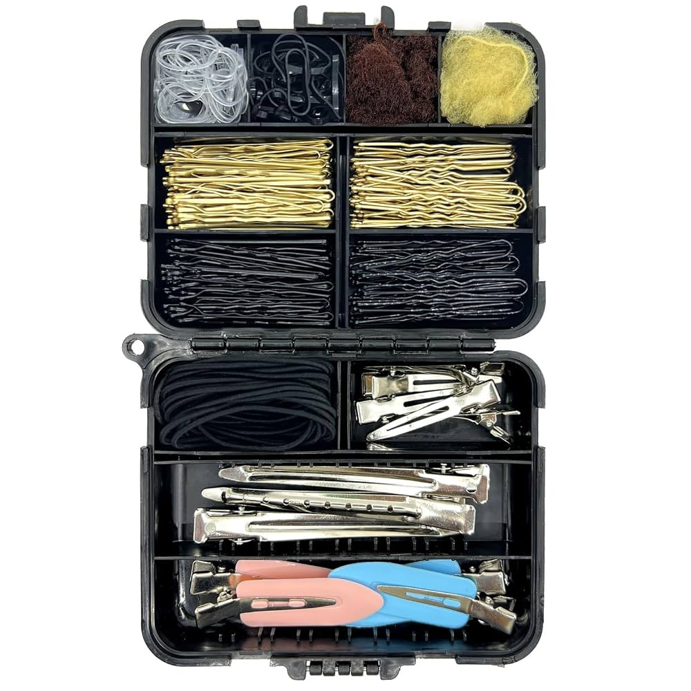 Hair Accessories Kit, 160Pcs Hair Clips for Women Girls Dance Ballet Cheerleading Travel with Sto... | Amazon (US)