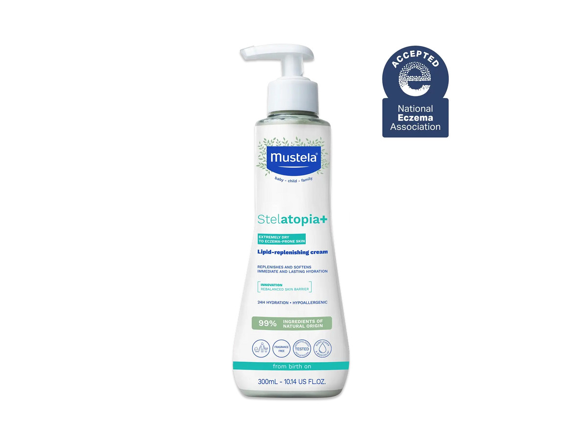 Stelatopia+ Lipid-Replenishing Cream Pump | Mustela
