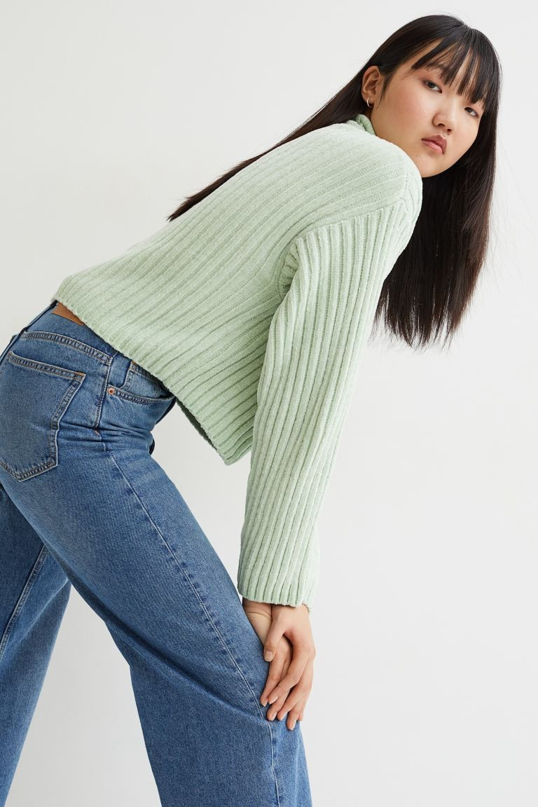 Ribbed Chenille Sweater | H&M (US + CA)