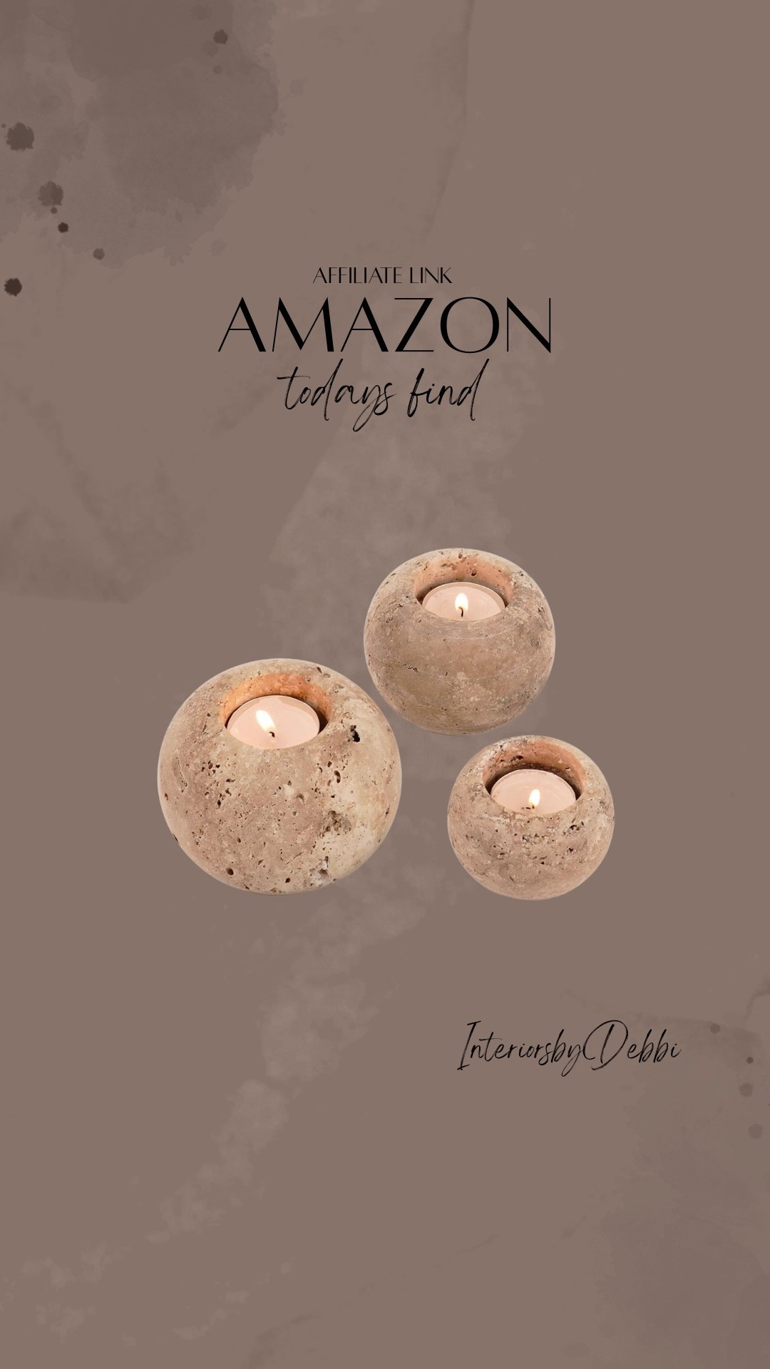Amazon Find
Tea light holder, transitional home, modern decor, amazon find, amazon home, target home decor, mcgee and co, studio mcgee, amazon must have, pottery. barn, Walmart finds, affordable decor, home styling, budget friendly, accessories, neutral decor, home finds, buy new arrival, coming soon, sale alert, high end look for less, Amazon favorites, Target finds, cozy, modern, earthy, transitional, luxe, romantic, home decor, budget friendly decor #amazonhome

#LTKHome #LTKSeasonal