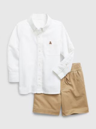 Toddler Linen-Cotton Outfit Set | Gap (US)