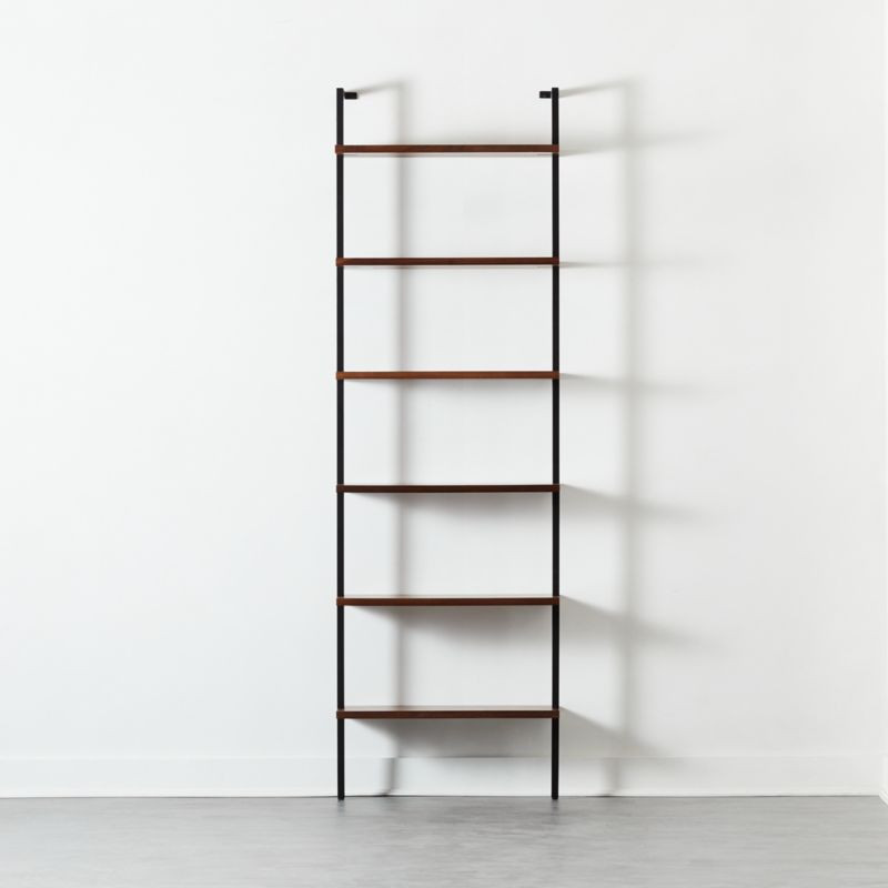 Helix 96" Walnut Bookcase + Reviews | CB2 | CB2