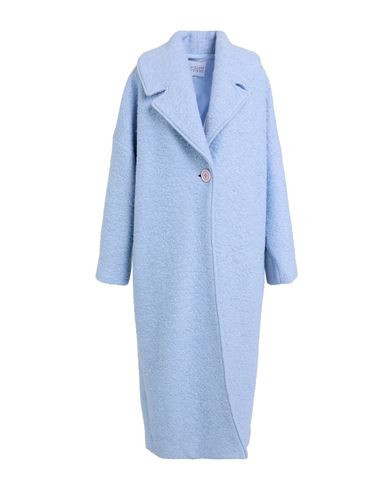 Mariam Al Sibai Woman Coat Sky blue Size ONESIZE Wool | YOOX (US)
