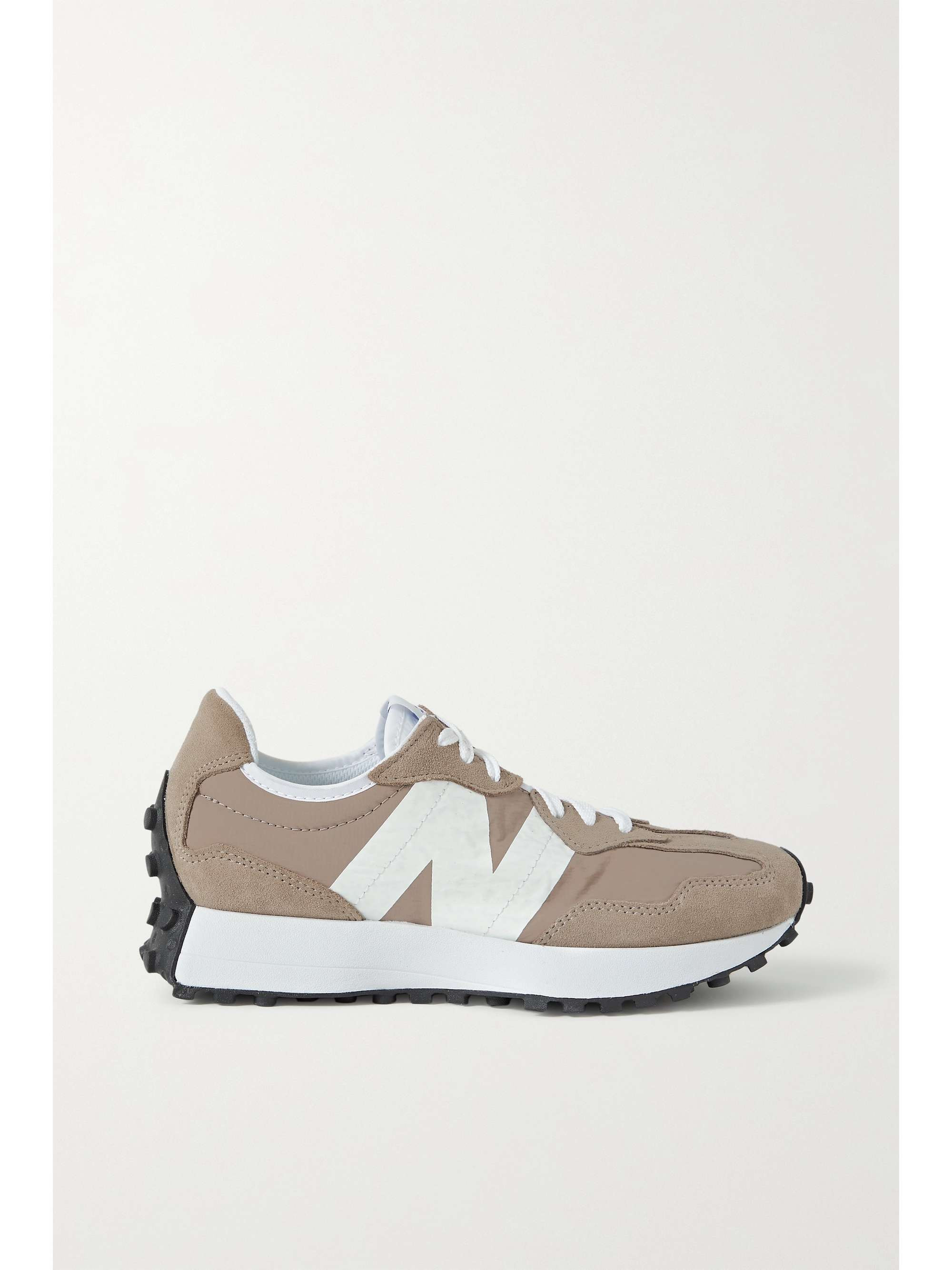 327 rubber-trimmed suede and shell sneakers | NET-A-PORTER (UK & EU)