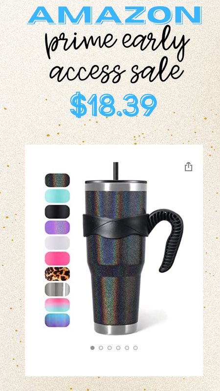 run and grab this cup!! i carry mine with me ALL the time! it holds so much so you’re not refilling all the time. the handle is very convenient too! 
#Amazon #Stainlesssteel #Water #Convenient #Primeearlyaccesssale #Gift #Christmas

#LTKU #LTKsalealert #LTKHoliday