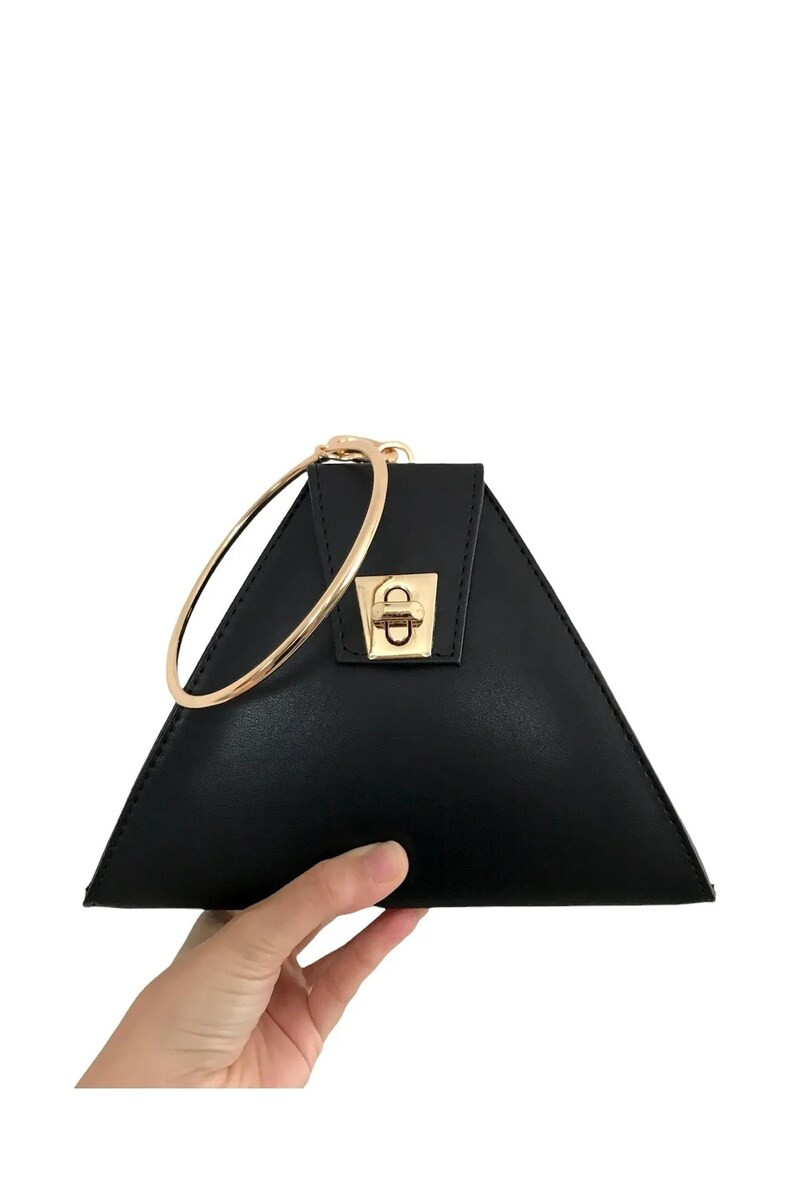 Triangle Bags - Pyramid Bag - Triangle Purse - Triangle Handbag -White Evening Bags -White Clutch... | Etsy (US)