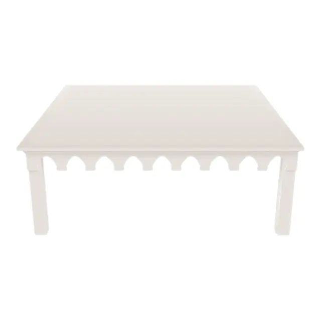 Oomph Ocean Drive 42 Outdoor Coffee Table, White | Chairish