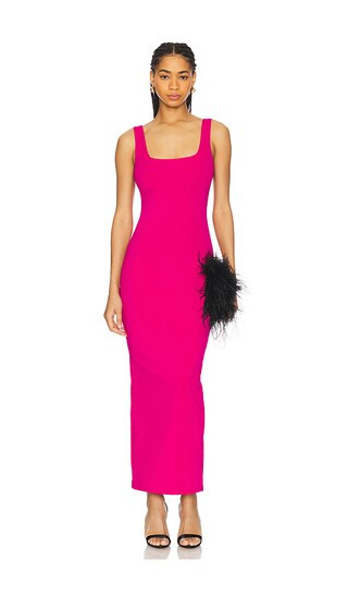 Scuba Modern Tank Maxi Dress in Fuschia002 | Revolve Clothing (Global)