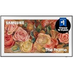 SAMSUNG 4K The Frame 55'' TV with White Bezel | Amazon (US)