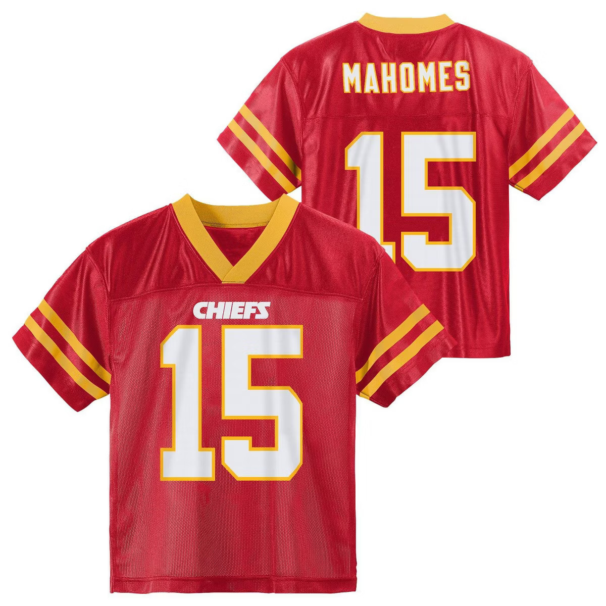 NFL Kansas City Chiefs Toddler Boys' Patrick Mahomes Short Sleeve Jersey | Target