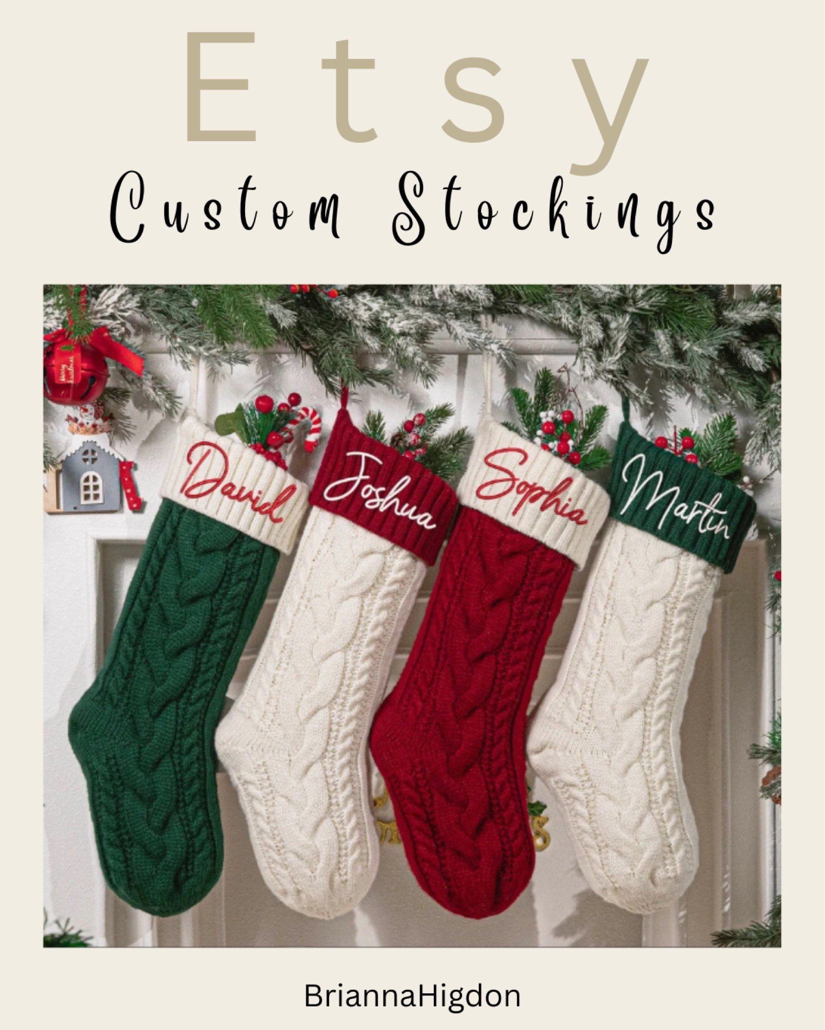 Check out these great custom Christmas stockings on Etsy

Christmas decor, Christmas stocking, Christmas decorations, custom stocking, Christmas stockings with name

#christmas #holiday #christmasdecor #christmasstocking 

#LTKfamily #LTKkids #LTKgiftguide