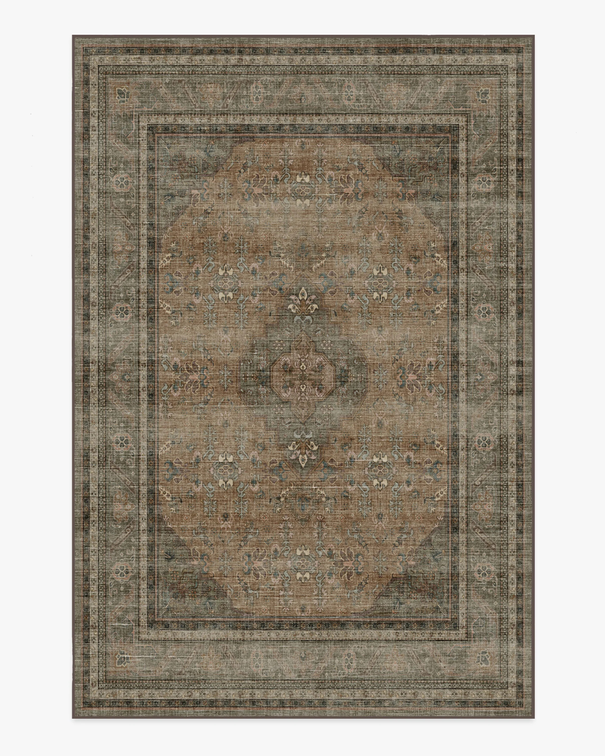 Rowan Bordeaux Rug | Ruggable | Ruggable