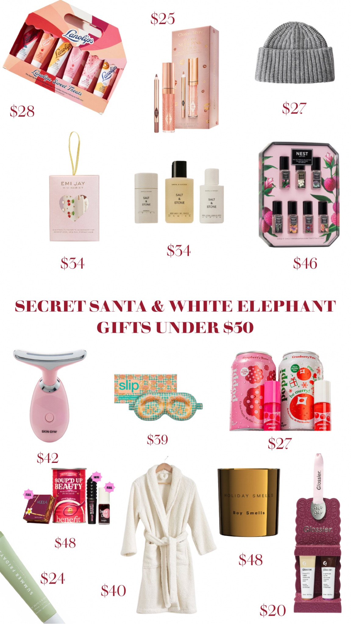 the ultimate guide to gifts under $50! shop away lovelies 

#LTKCyberWeek #LTKHoliday #LTKStyleTip
