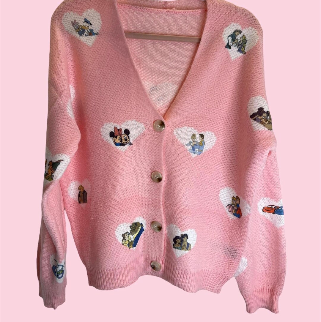 Disney Couples Women Cardigan - Etsy | Etsy (US)