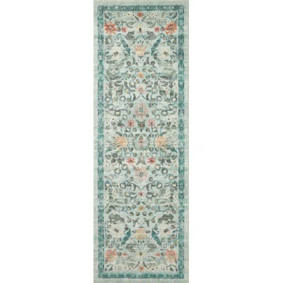 Rifle Paper Co. x Loloi Courtyard Sage Area Rug feat. CloudPile | Wayfair North America