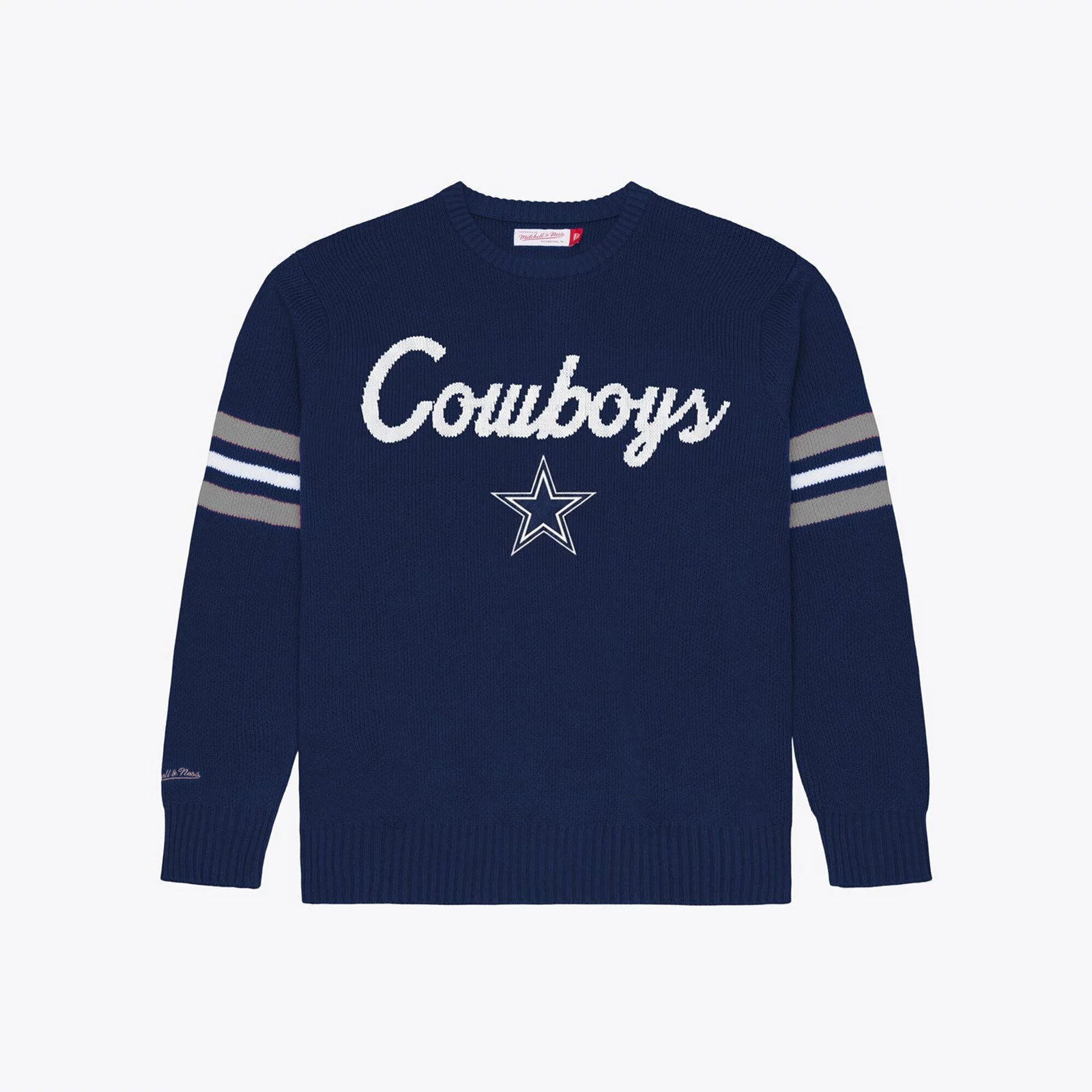 Men's Mitchell & Ness Navy Dallas Cowboys Head Coach Sweater, Size: Small, Blue | Kohl's