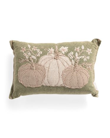 14x20 Pumpkin Pillow | TJ Maxx