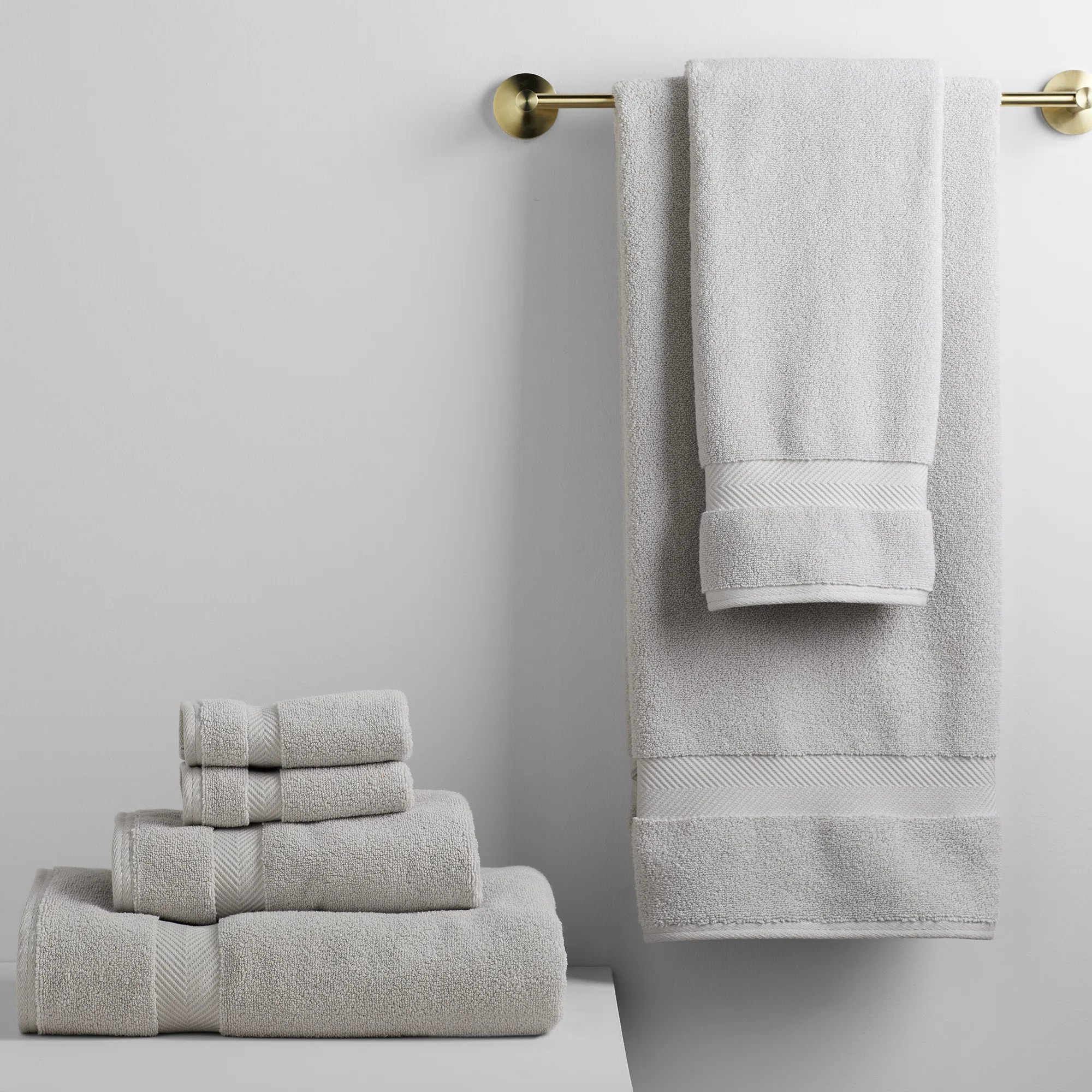Rane Plush Cotton 6-piece Towel Set | Wayfair North America