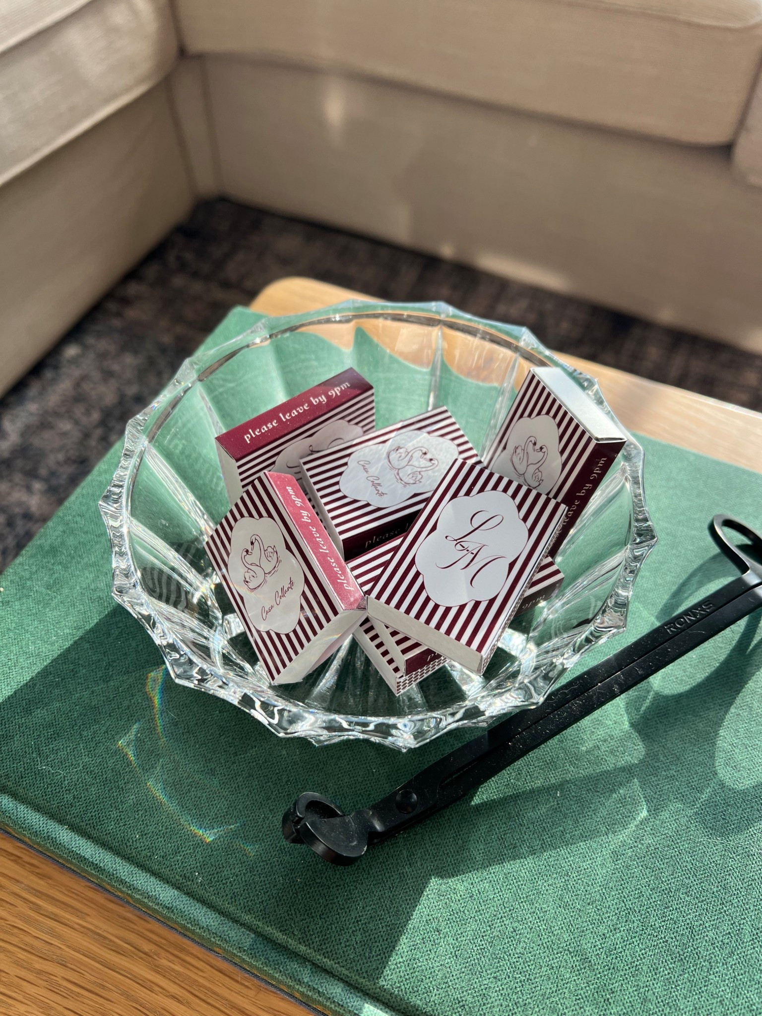 Custom matchbooks for our house 🫶🏼

#LTKHome