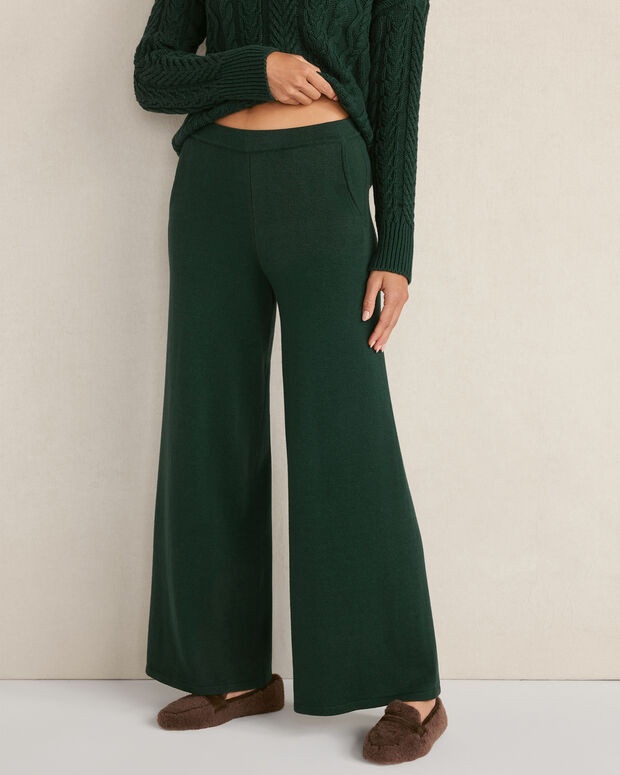 Organic Cotton Wide Leg Pants | Haven Well Within