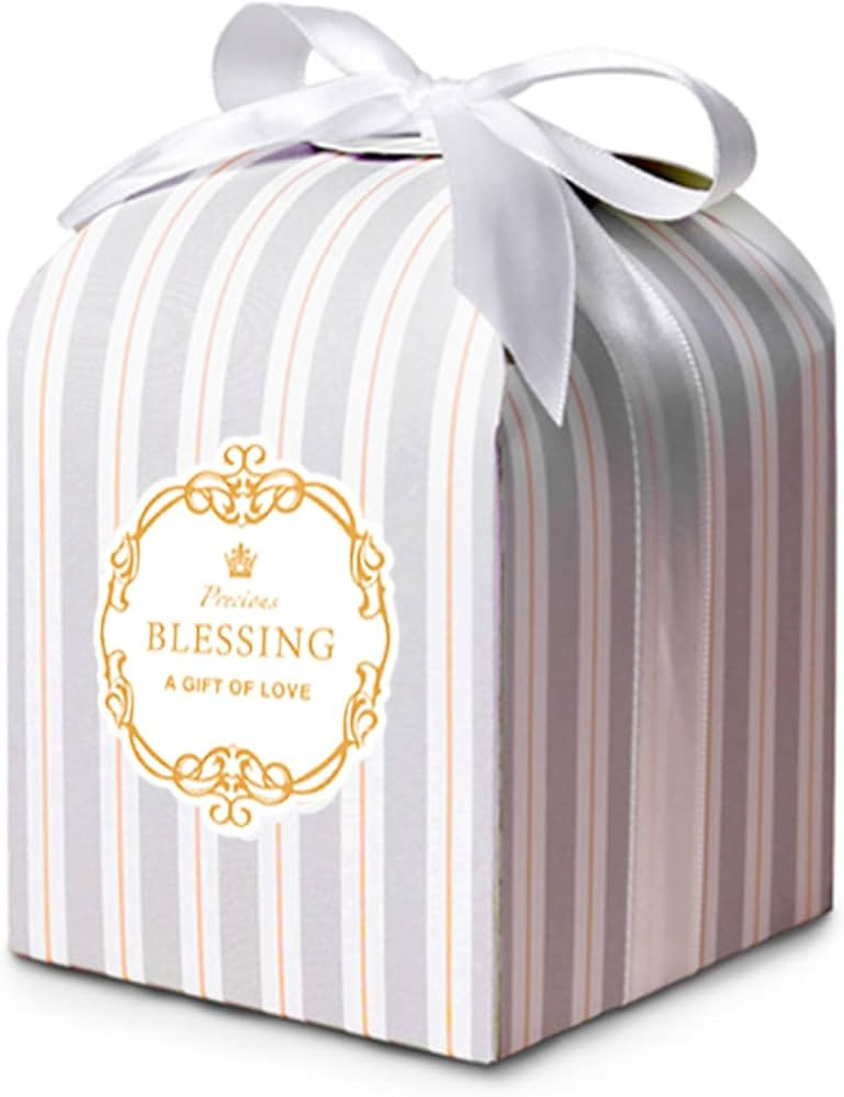 iyunchao Grey Party Favor Boxes 4.5x3.15x3.15 Inch (18 Pack), Treat Boxes Party Favors for Weddin... | Amazon (US)