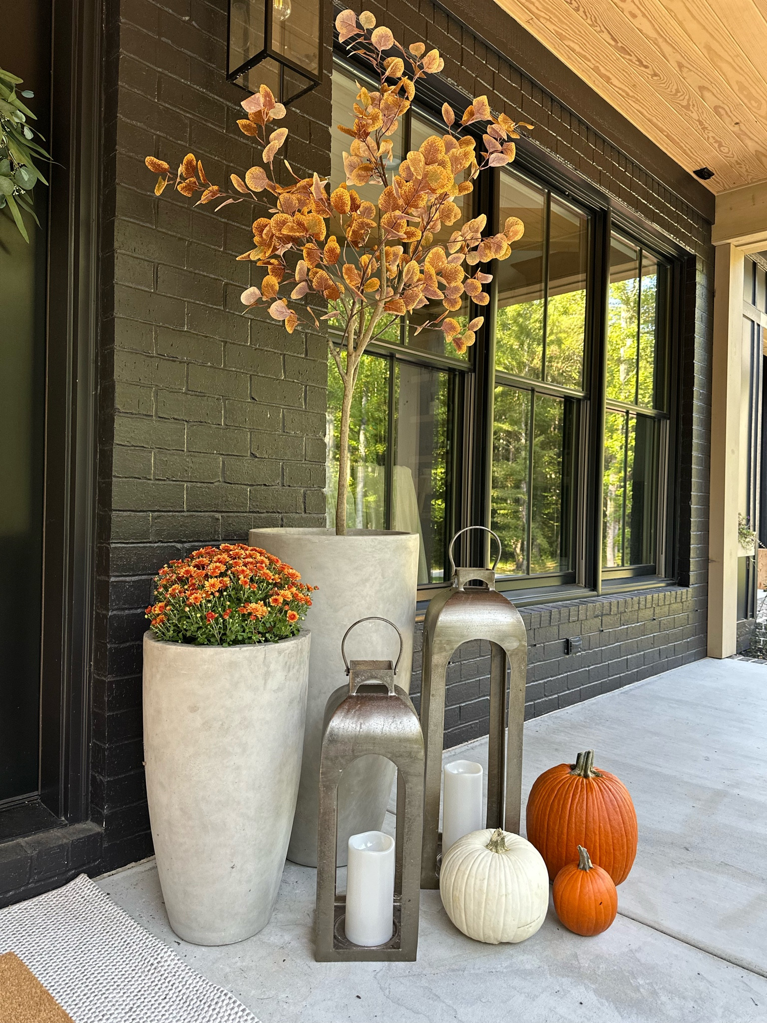 Fall front porch decor. Simple and natural.

#LTKhome #LTKSeasonal